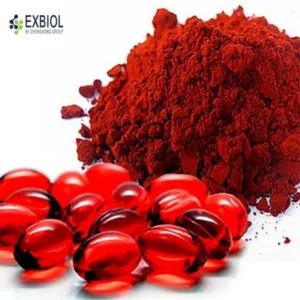 Natural Astaxanthin Bulk Powder Manufacturer 10% Oleoresin CAS 472-61-7 Exbiol Factory Supply