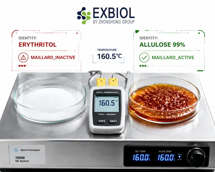 Allulose Maillard Reaction Proof 160C
