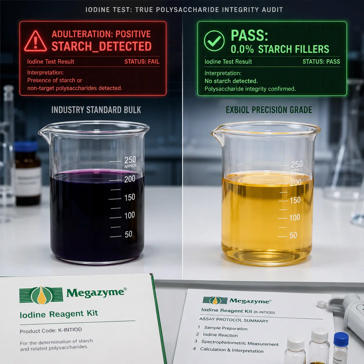 Mushroom Iodine Starch Test