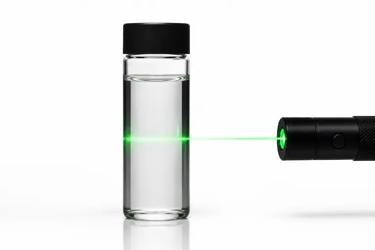 Spermidine Tyndall Effect